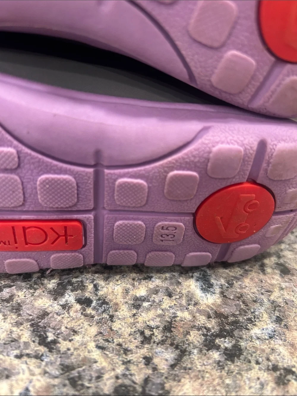 See Kai Run Gray Kids Winter Boots with Purple Soles and Mint Accents